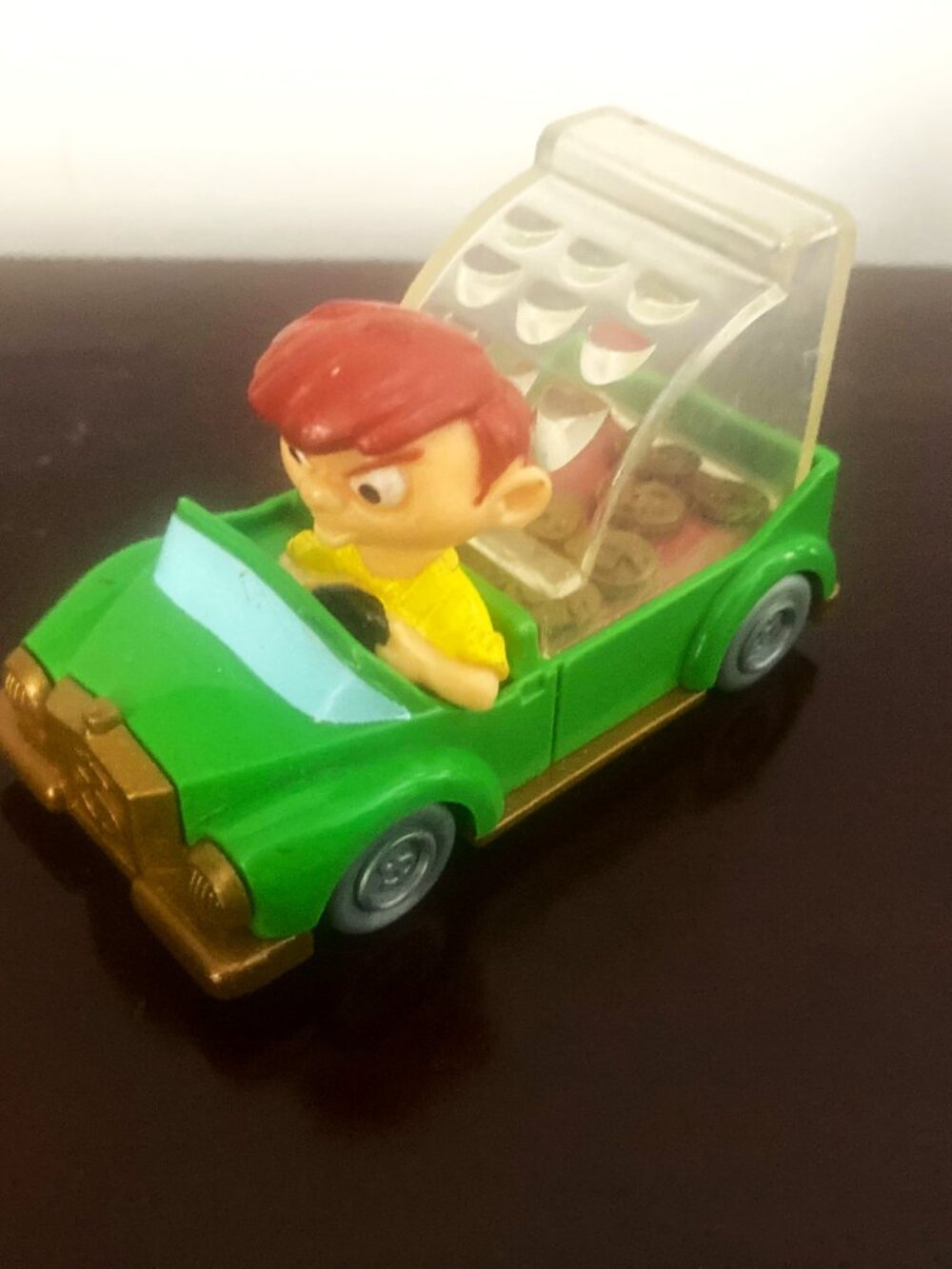 Vintage Warner Bros. Looney Tunes McDonald's Toy Car w/ Driver Figure 1992